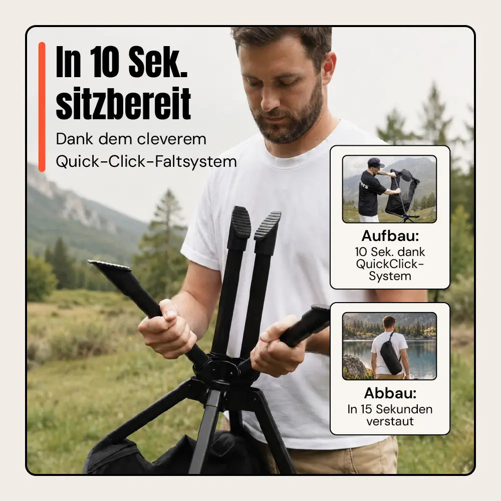 Autwild Campingstuhl Pro - Komfort auf einem neuen Level