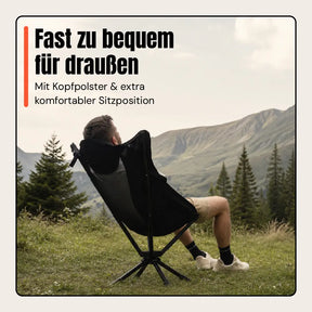 Autwild Campingstuhl Pro - Komfort auf einem neuen Level