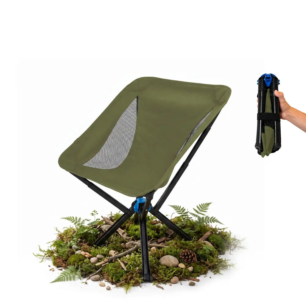 Outdoor-Komfortstuhl – kompakt, bequem & in 10 Sekunden bereit