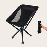 Autwild Campingstuhl - Mini-Packmaß, nur 1700 g, patentiertes QuickClick-System, in 10 Sekunden aufgebaut & bis 150 kg belastbar